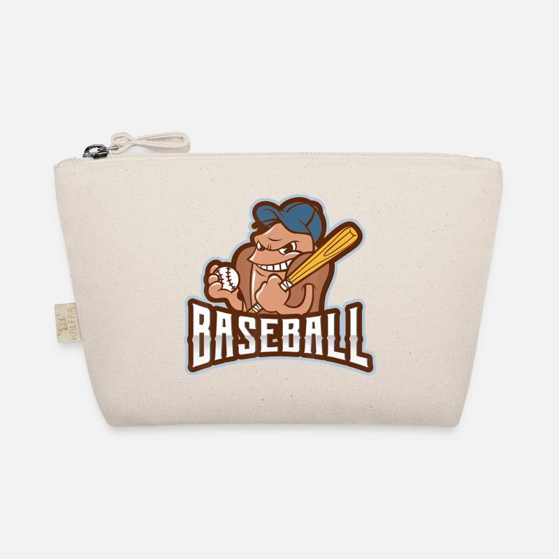 Rogue Batter Baseball-Maskottchen - Bio-Täschchen - Natur