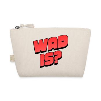 WAD 15 Neon Bold Typo - Bio-Täschchen - Natur - Vorne