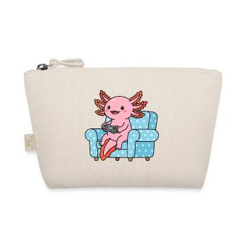 Joueur de canapé Axolotl - Trousse biologique - nature - Devant