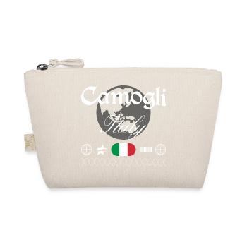 Camogli Italien Streetwear Reise Souvenir - Bio-Täschchen - Natur - Vorne