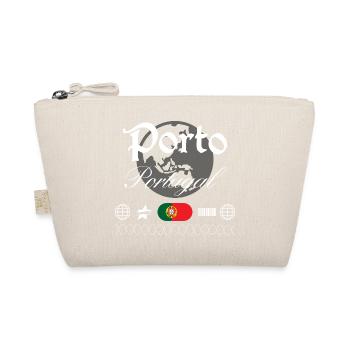 Porto Portugal Streetwear Reise Souvenir - Bio-Täschchen - Natur - Vorne
