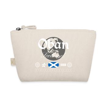 Oban Scotland Streetwear Travel Souvenir - Organic Pouch - nature - Front