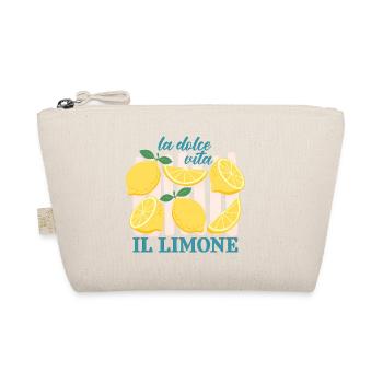La Dolce Vita Il Limone - Bio-Täschchen - Natur - Vorne