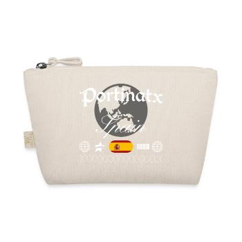 Portinatx Spanien Streetwear Reise Souvenir - Bio-Täschchen - Natur - Vorne