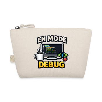 Im Debug-Modus Humor-Entwickler - Bio-Täschchen - Natur - Vorne