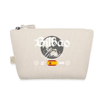 Bilbao Spanien Streetwear Reise Souvenir - Bio-Täschchen - Natur - Vorne