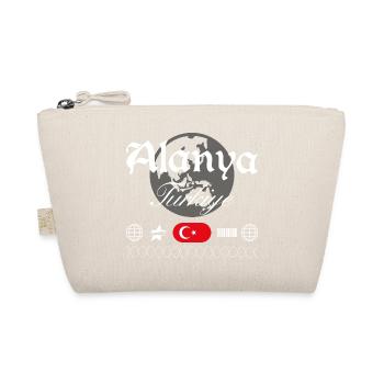 Alanya Turkey Streetwear Travel Souvenir - Organic Pouch - nature - Front