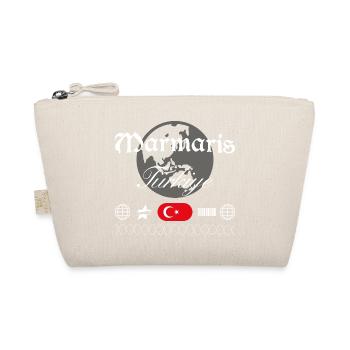 Marmaris Türkei Streetwear Reise Souvenir - Bio-Täschchen - Natur - Vorne