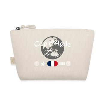 Cap d’Agde Frankreich Streetwear Reise Souvenir - Bio-Täschchen - Natur - Vorne