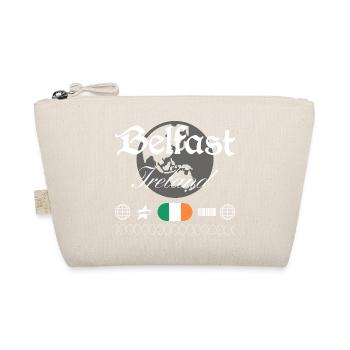 Souvenir de voyage streetwear de Belfast Ireland - Trousse biologique - nature - Devant