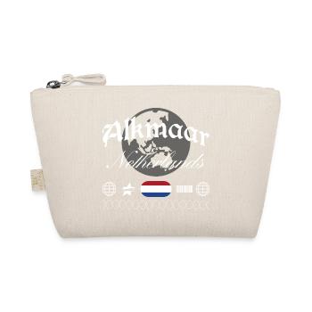 Souvenir de voyage streetwear Alkmaar Pays-Bas - Trousse biologique - nature - Devant
