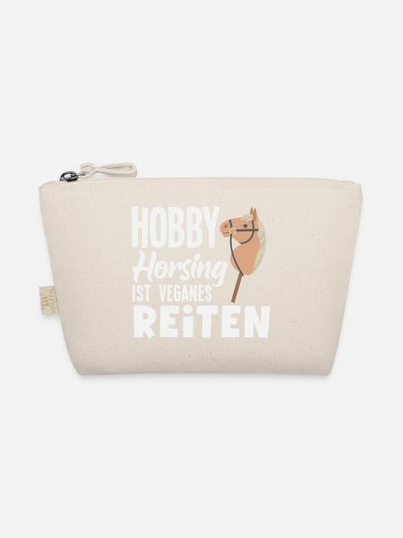 Hobby Horsing Veganes Reiten - Bio-Täschchen - Natur