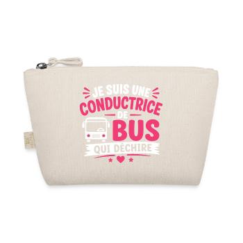 Conductrice de bus qui déchire - Trousse biologique - nature - Devant