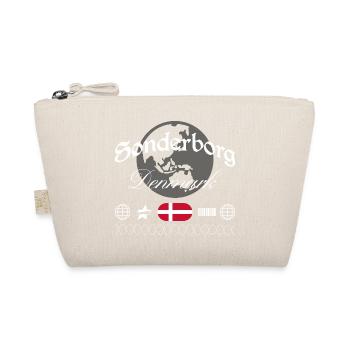 Sonderburg Dänemark Streetwear Reise Souvenir - Bio-Täschchen - Natur - Vorne