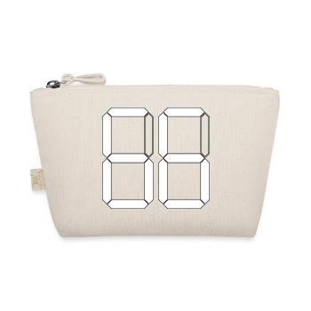 NUMBER 66 Sixty-Six Gift Digital - Organic Pouch - nature - Front