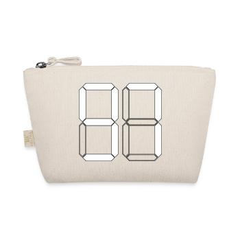 NUMBER 97 Ninety-Seven Gift Digital - Organic Pouch - nature - Front