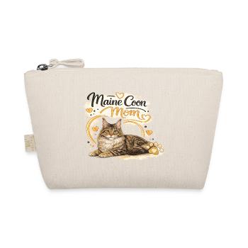 Maine Coon Mom Cat Love - Organic Pouch - nature - Front