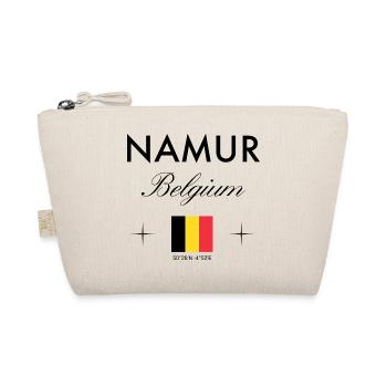 Coordonnées de Namur Belgique Souvenir de voyage - Trousse biologique - nature - Devant