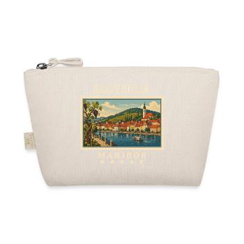 Marque de voyage vintage de Maribor en Slovénie - Trousse biologique - nature - Devant