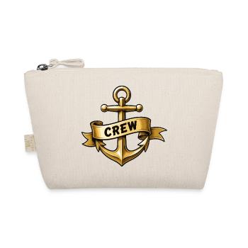 Anker Crew Banner Motiv - Bio-Täschchen - Natur - Vorne
