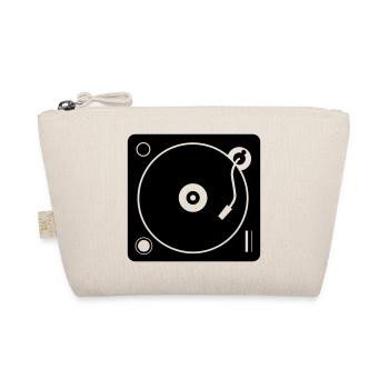 DJ-Plattenspieler - Bio-Täschchen - Natur - Vorne