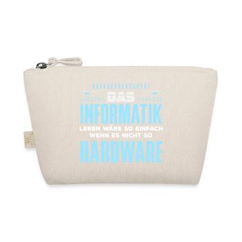 Informatik Hardware Spruch - Bio-Täschchen - Natur - Vorne