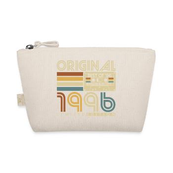 1996 Geburtstag Retro Jahrgang Vintage Geschenk - Bio-Täschchen - Natur - Vorne