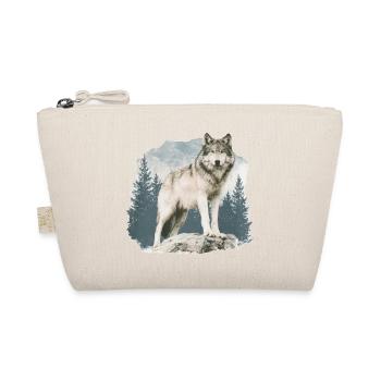 Wolf Vintage - Bio-Täschchen - Natur - Vorne