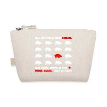 All animals are equal 2 - Organic Pouch - nature - Front