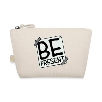 Soyez présent en ce moment, ici et maintenant Texte de citation - Trousse biologique - nature - Devant