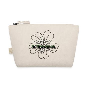 Money Flower – Money Doesn't Grow on Trees Design - Organic Pouch - nature - Front