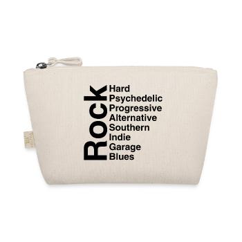 Rockmusikstile - Bio-Täschchen - Natur - Vorne