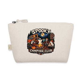 Spooky Camping Club – Halloween Camping Design - Bio-Täschchen - Natur - Vorne