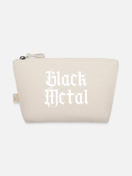 Gothic Black Metal Motiv - Bio-Täschchen - Natur