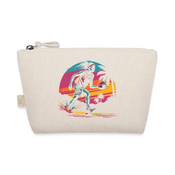 Basketballerin Retrowave - Bio-Täschchen - Natur - Vorne