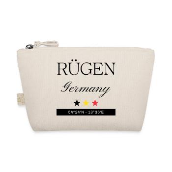 Rügen Deutschland Souvenir – Reise minimalistisch - Bio-Täschchen - Natur - Vorne