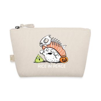 Rice In Peace Halloween Sushi | Sushi Geschenk - Bio-Täschchen - Natur - Vorne