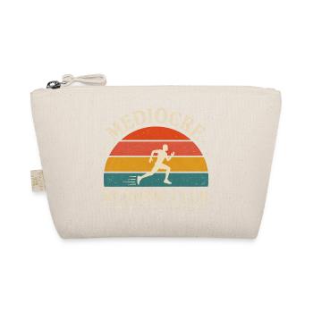 Mittelmäßiger Laufclub Lustiges Läufer-Design - Bio-Täschchen - Natur - Vorne