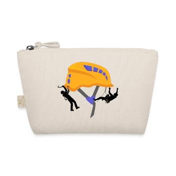 klettern bouldern felsklettern berge Bergsport - Bio-Täschchen - Natur - Vorne