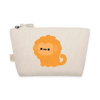 Goldener Löwe Tamarin-Affe - Bio-Täschchen - Natur - Vorne