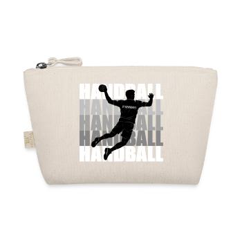 Handball - Bio-Täschchen - Natur - Vorne
