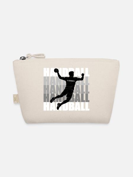 Handball - Bio-Täschchen - Natur