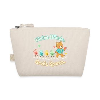 Erzieherin Geschenk Abschied Kita Dankeschön - Bio-Täschchen - Natur - Vorne