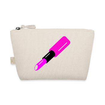 Lippenstift Design - Bio-Täschchen - Natur - Vorne