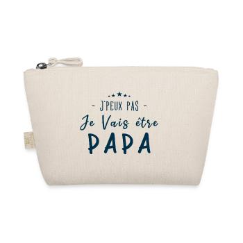 Je peux pas je vais être PAPA - Trousse biologique - nature - Devant