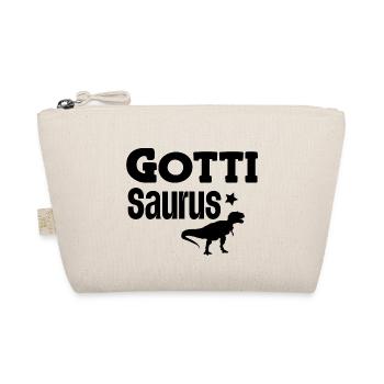 Gotti Saurus Gotti Schweiz Patentante - Bio-Täschchen - Natur - Vorne