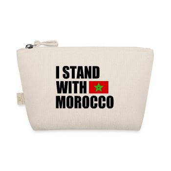 I stand with morocco - Trousse biologique - nature - Devant