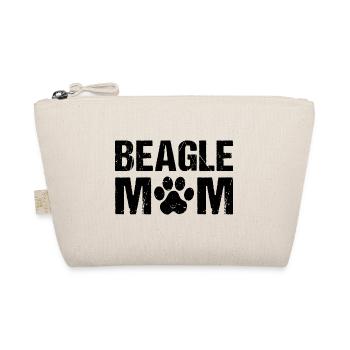 Beagle Mom Beagle Hunde - Bio-Täschchen - Natur - Vorne