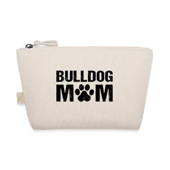 Bulldog Mom Bulldoggen - Bio-Täschchen - Natur - Vorne