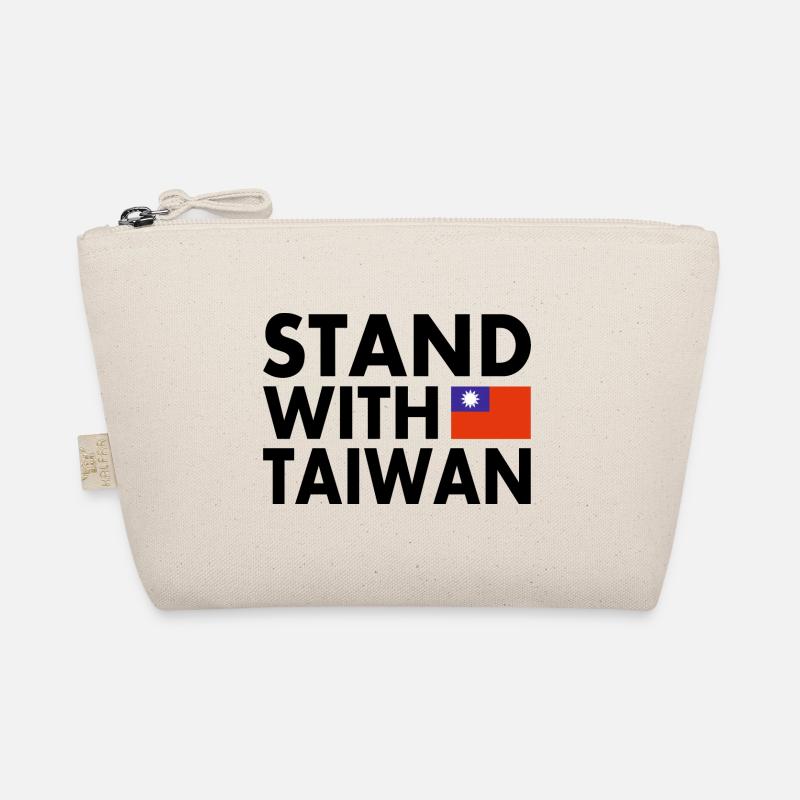 Stand with taiwan Bio-Täschchen